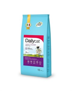 Grain Free Adult сухой беззерновой корм для взрослых кошек с уткой и кроликом Dailycat
