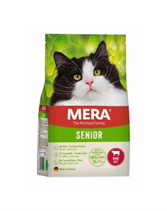 Cats Senior Beef полнорационный сухой корм для пожилых кошек с говядиной 400 г Mera