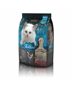 Сухой корм Kitten для котят в возрасте до одного года а также для беременных и кормящих кошек 400 г Leonardo