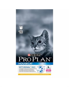 Сухой корм Pro Plan Adult Housecat для взрослых кошек проживающих в помещении с курицей Purina pro plan