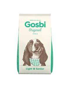 Сухой корм Original для взрослых собак против лишнего веса и старения с курицей 3 кг Gosbi