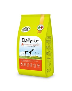 Сухой корм Adult Medium and Large Breed turkey and barly для взрослых собак средних и крупных пород  Dailydog