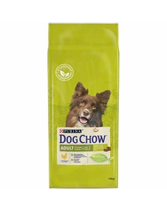 Сухой корм для взрослых собак с курицей Dog chow