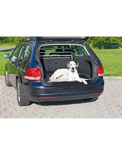 Автомобильная подстилка в багажник для собак 0 95х0 75 м черно серого цвета Trixie