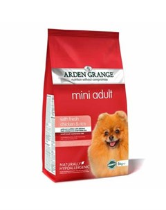 AG Adult Dog Корм сухой для взрослых собак мелких пород с курицей и рисом Arden grange