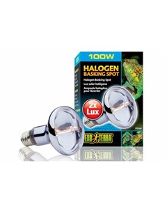 Лампа для аквариума дневного света Halogen Basking Spot 100 Вт PT2183 Exo terra