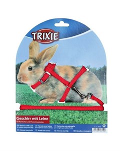 Шлейка для кроликов 8 мм х 1 2 м 25 40 см Trixie