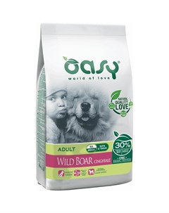 Dry Dog OAP Adult All Breed Wild Boar сухой корм для взрослых собак всех пород с диким кабаном Oasy