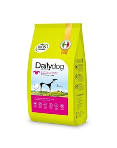 Adult Small Breed Lamb and Rice сухой корм для собак мелких пород с ягненком и рисом 3 кг Dailydog