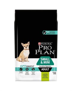 OptiDigest сухой корм для собак мелких и миниатюрных пород с чувствительным пищеварением с высоким с Pro plan