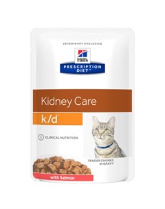 Prescription Diet Cat k d Kidney Care влажный корм для кошек при заболеваниях почек и почечной недос Hill`s