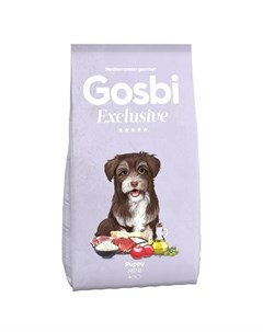Сухой корм Exclusive для щенков мелких пород с курицей 7 кг Gosbi