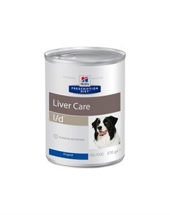 Prescription Diet Dog l d Liver Care влажный диетический корм для собак при заболеваниях печени 370  Hill`s