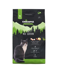 HNL Cat No Grain сухой беззерновой корм для кошек с чувствительным пищеварением 1 5 кг Chicopee