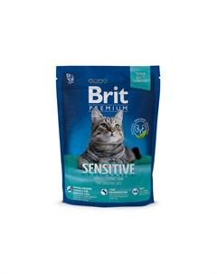 Premium Cat Sensitive гипоаллергенный сухой корм для кошек с чувствительным пищеварением с ягненком  Brit*