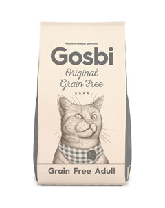 Сухой беззерновой корм Original Cat Grain Free для кошек с курицей Adult 12 кг Gosbi