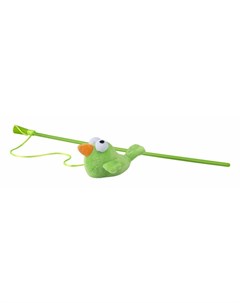 Catnip Bird Magic Stick Lime игрушка дразнилка для кошек в виде удочки с кошачьей мятой лаймовая Rogz