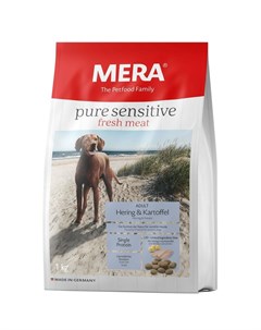 Сухой корм Рure Sensitive Adult Hering Kartoffel для взрослых собак с сельдью и картофелем 1 кг Mera