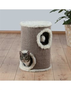 Домик башня Edorado для кошек o33 50 см коричнево бежевый Trixie