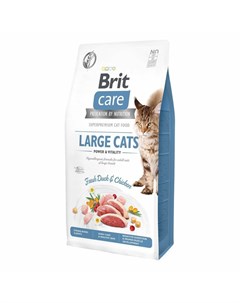 Сухой корм Care Cat GF Large cats Power Vitality для взрослых кошек крупных пород Brit*