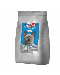 Сухой корм для кошек с нормальной физической активностью с говядиной 10 кг Монами