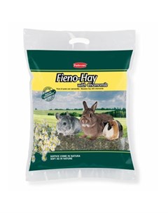 Сено Fieno Hay для грызунов и кроликов луговые травы с ромашкой 700 г Padovan