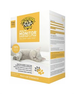 Наполнитель для кошачьего туалета Health Monitor контроль здоровья 9 08 кг Dr.elsey’s