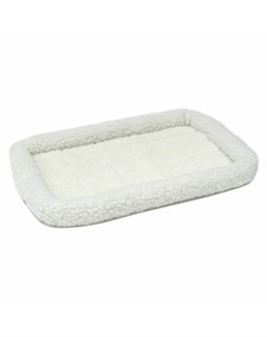 Лежанка Pet Bed флисовая 76х53 см белая Midwest