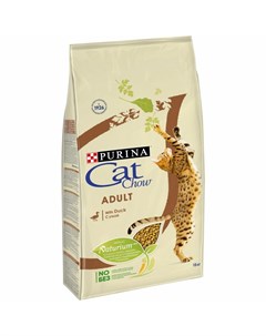 Сухой корм для взрослых кошек с уткой Cat chow