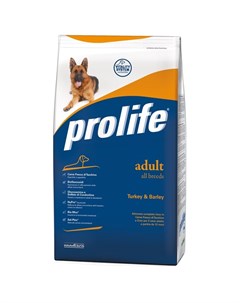 Dog Adult сухой корм для собак с индейкой и ячменем 3 кг Prolife