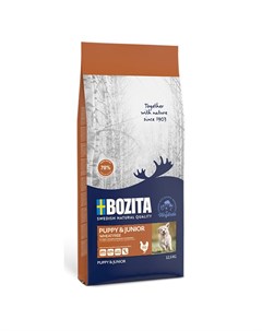 Bozita Puppy Junior сухой беззерновой корм для щенков с курицей Bozita - old