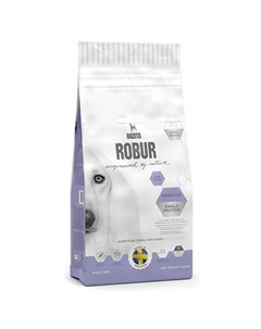 Robur Sensitive Single Protein сухой корм для взрослых собак всех пород с ягненком Bozita