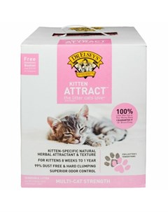 Наполнитель для кошачьего туалета Kitten Attract для котят 9 08 кг Dr.elsey’s