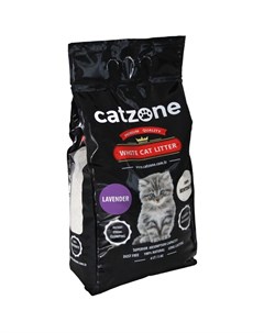 Lavender наполнитель для кошачьего туалета с лавандой 5 кг Catzone