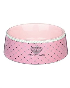 Миска Princess для собак керамическая 0 45 л o16 см розовая Trixie