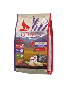 Pure Canada Wild Taiga Soft полувлажный корм для взрослых собак всех пород с мясом дикого кабана сев Genesis