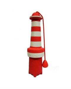 Игрушка для собак Lighthouse маяк из литой резины Красно белый 250 мм Rogz