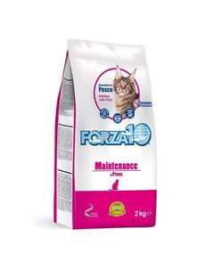 Сухой корм Maintenance для взрослых кошек на основе рыбы 2 кг Forza10