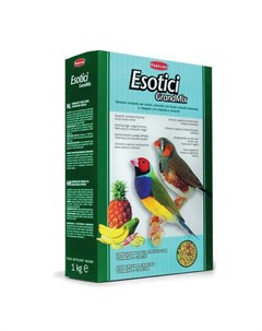 Корм Grandmix esotici для экзотических птиц комплексный основной Padovan