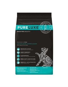 Сухой корм PureLuxe для котят с курицей нутом и лососем 1 5 кг Pure luxe