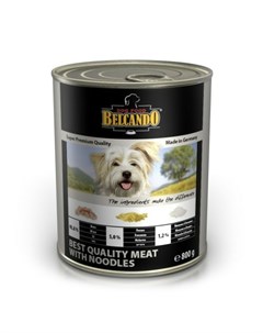 Консервы для собак Super Premium с отборным мясом и лапшой Belcando