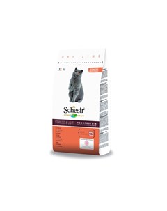 Sterilized and Light сухой корм для стерилизованных кошек и кошек с избыточным весом с курицей Schesir