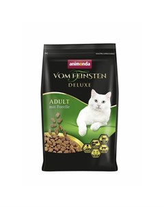 Vom Feinsten Deluxe сухой корм для взрослых кошек с форелью Animonda