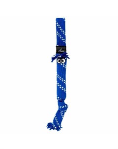 Игрушка для собак Scrubz L веревочная шуршащая сосиска синяя 540 мм Rogz