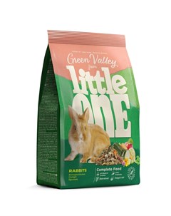 Корм Зеленая долина для кроликов из разнотравья 750 г Little one