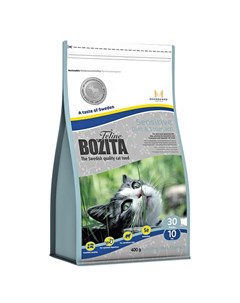 Sensitive Diet Stomach сухой корм для взрослых кошек с чувствительным пищеварением избыточным весом  Bozita