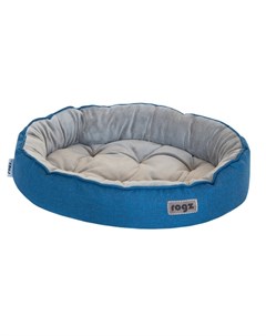 Лежанка для кошек серии Cuddle Oval Podz размер S 80х350х480 мм синий Rogz
