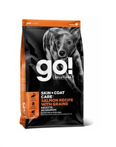 GO Skin Coat Salmon сухой корм для щенков и собак со свежим лососем и овсянкой 1 59 кг Go! natural holistic