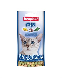 Happy Rolls Mix лакомство для кошек 80 шт Beaphar