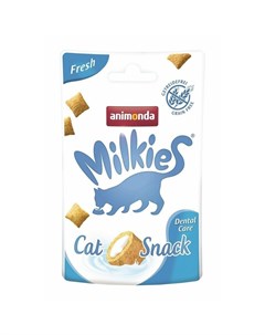 Лакомство Милкис подушечки для взрослых кошек для заботы о полости рта взрослых кошек 30 г Animonda